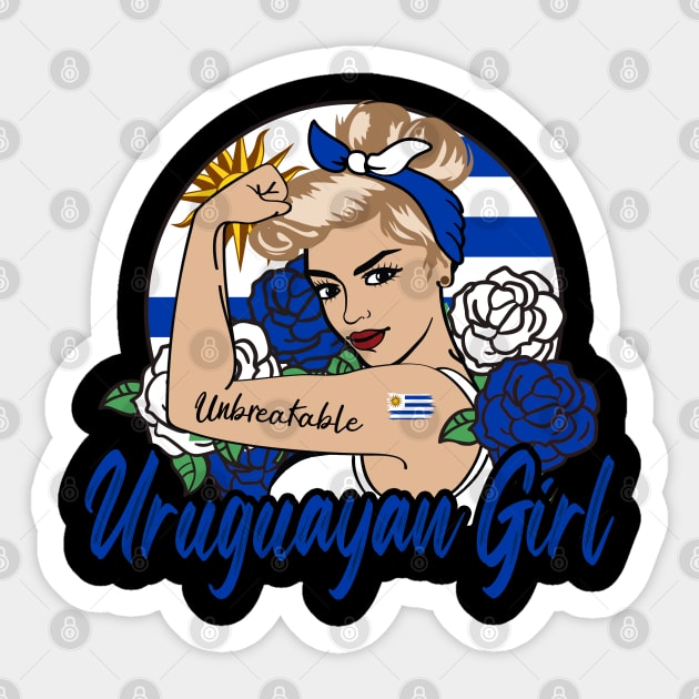 Uruguayan Girl Sticker by JayD World